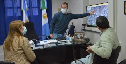 Covid 19 en Chaco: Paola Benítez visitó Margarita Belén y coordinó acciones en terreno con el intendente
