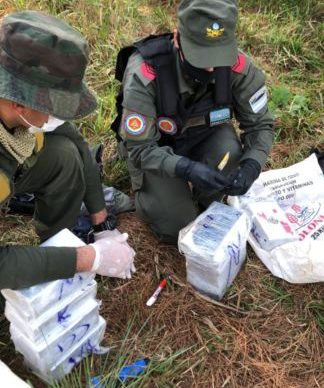 Incautaron mochilas con más de 20 kilos de cocaína en Misiones 1