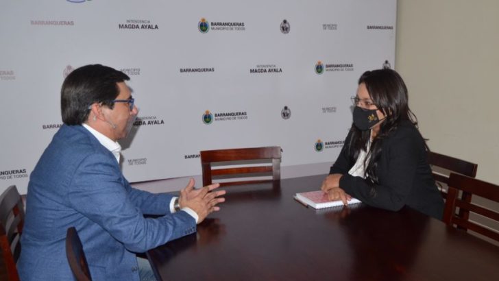 Tras la reunión con Magda Ayala, Gustavo Martínez celebró el encuentro “para poder establecer una agenda común de acciones”