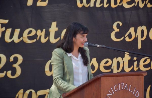 Fuerte Esperanza: la vicegobernadora encabezó el acto por el 42° aniversario de la localidad 1