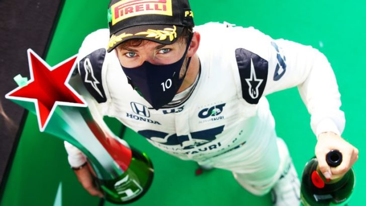 Gasly gana el GP de Italia