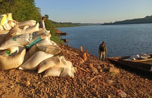 Prefectura secuestró nueve toneladas y media de semillas de soja en Misiones
