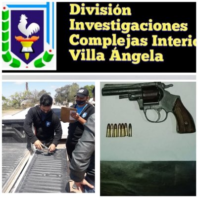 Villa Ángela: menos andaba armado por la ciudad, pero fue atrapado