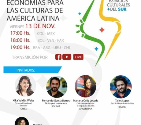 Conversatorio sobre economías culturales de Latinoamérica