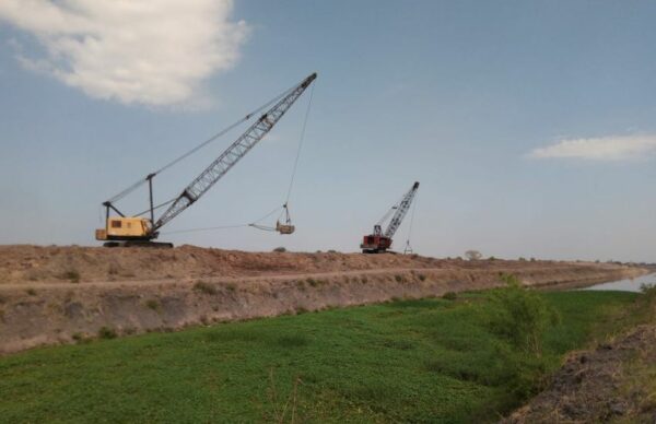 En obras hídricas, la APA avanza en el ensanchamiento del Canal 16