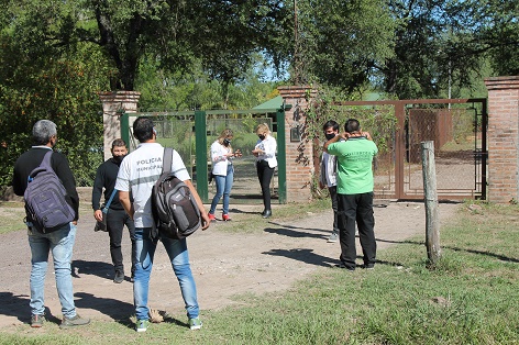 En Villa Fabiana Norte, y ante la denuncia de vecinos, el Municipio inspeccionó un criadero y faena clandestina de cerdos