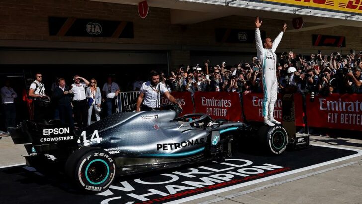 Hamilton campeón de la Fórmula 1