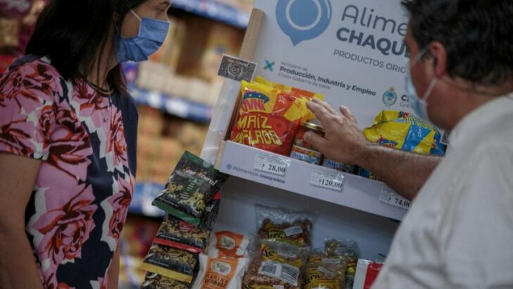 Supermercados tendrán góndolas con la marca Alimentos Chaqueños