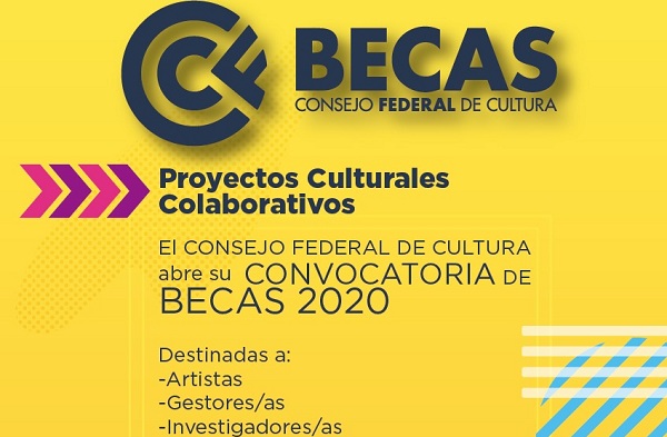 Becas 2020 del Consejo Federal de Cultura