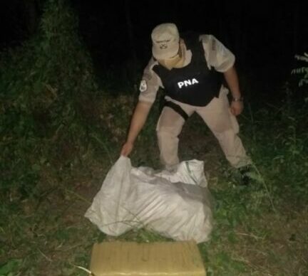 Corrientes: Prefectura secuestró casi 75 kilos de marihuana 1