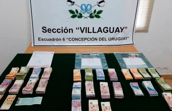 Entre Ríos: secuestran mercadería y dinero sin el aval legal 1