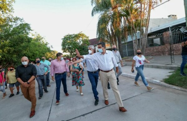 Inauguraron nueve cuadras de pavimento en el histórico barrio de Resistencia; Villa Seitor 2