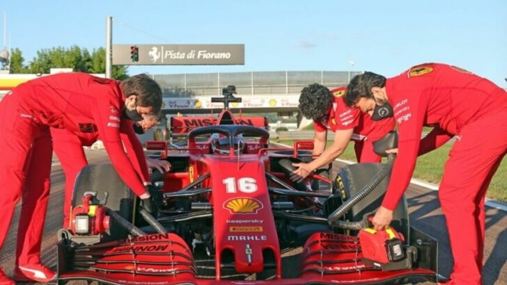 Leclerc inicia la temporada de Ferrari