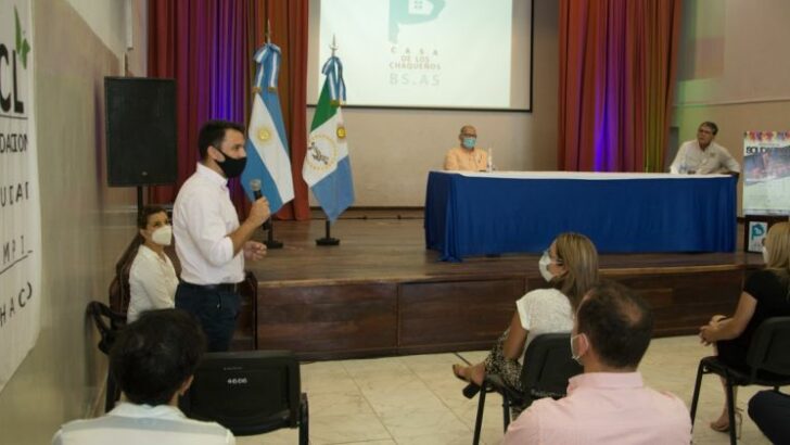 Lotería Chaqueña acompañó la presentación del proyecto de la Casa del Chaco en Buenos Aires