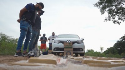 Policía del Chaco incautó más de 30 kilos de marihuana