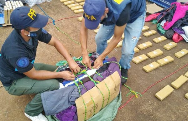 Policía Federal secuestró más de 180 kilos de marihuana en Puerto Iguazú