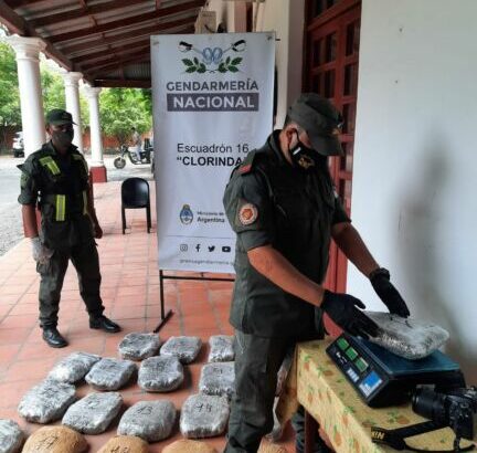 Golpe al Narcotrafico en Formosa: incautan más de 45 kilos de marihuana abandonados