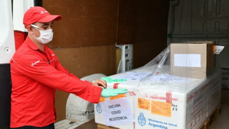 Vacuna Covishield: Chaco recibió 14.000 dosis para intensificar la campaña de vacunación