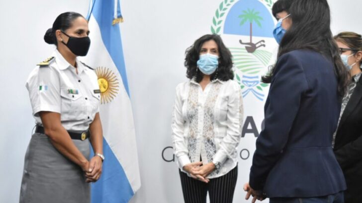 Analía Rach Quiroga tomó juramento y puso en funciones a las nuevas autoridades del Servicio Penitenciario Provincial