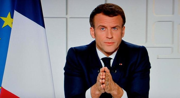 Macron dispuso cuatro semanas de restricciones en toda Francia
