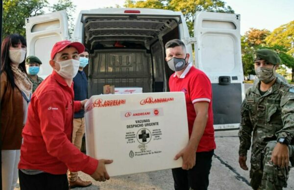 Fondo Covax: Chaco recibió el primer envío de 6.400 vacunas AstraZeneca Oxford