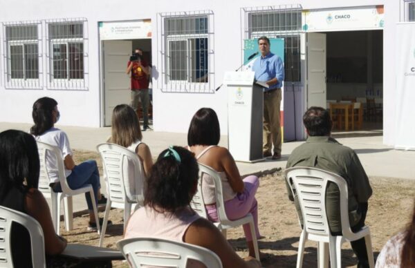 La Rubita: Capitanich inauguró un jardín de infantes y una sala de primeros auxilios 2