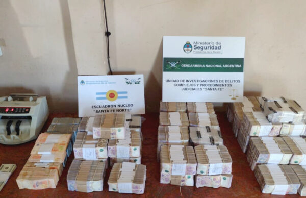 Lavado de activos: Gendarmería secuestró 7.000.000 de Pesos y 10.000 dólares 1