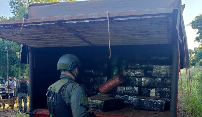 Misiones: Gendarmería secuestró más de 4.560 kilos de marihuana
