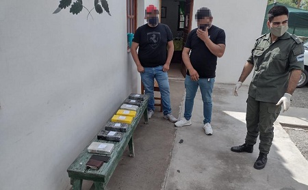 Salta: Gendarmería secuestró más de 8 kilos de cocaína