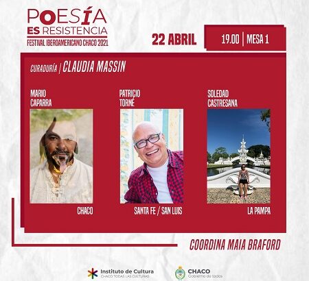 Arranca el Festival Iberoamericano de Poesía Chaco 2021