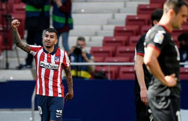 Atlético Madrid volvió al triunfo con doblete de Correa 1