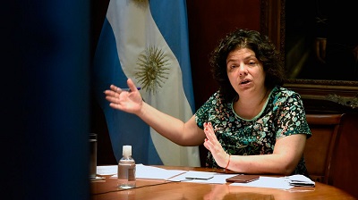 Carla Vizzotti: Argentina comenzó a transitar “la segunda ola” de contagios