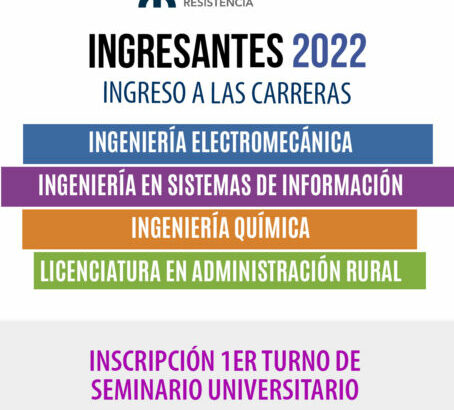 Ingreso 2022 a la UTN: abre pre-inscripción online al Seminario Universitario