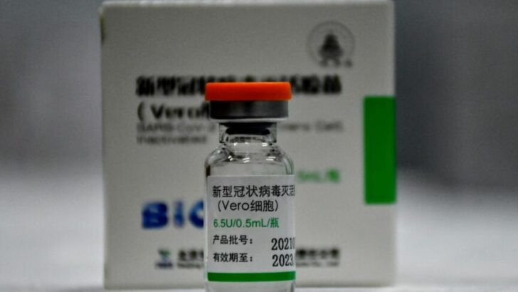 La vacuna Sinopharm tiene el 73% de eficacia solamente con la primera dosis