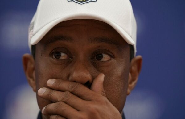 Revelan causas del accidente de Tiger Woods 1
