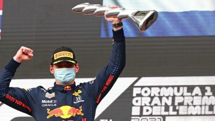 Verstappen ganó el Gran Premio de Emilia Romaña