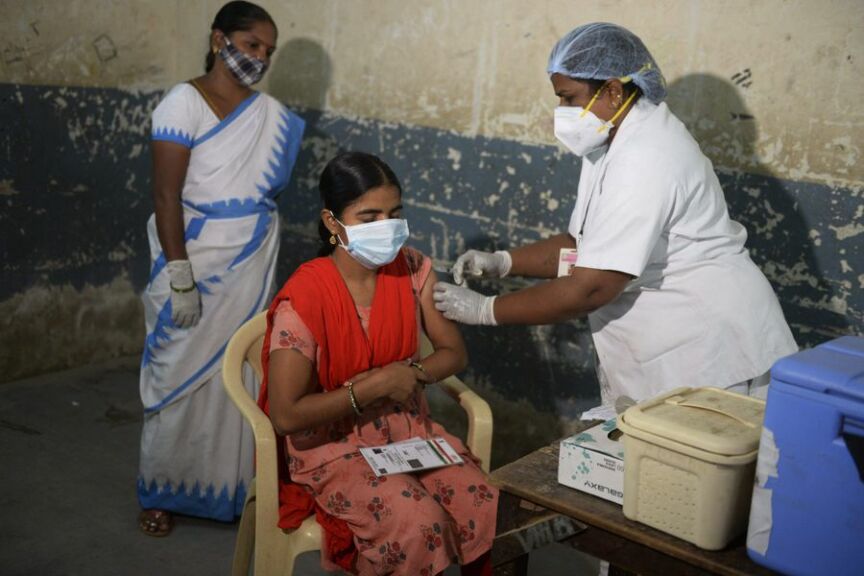 Coronavirus en India: se registró la cifra mas baja de las ultimas seis semanas, 186.364 positivos y 3.660 muertos. 2
