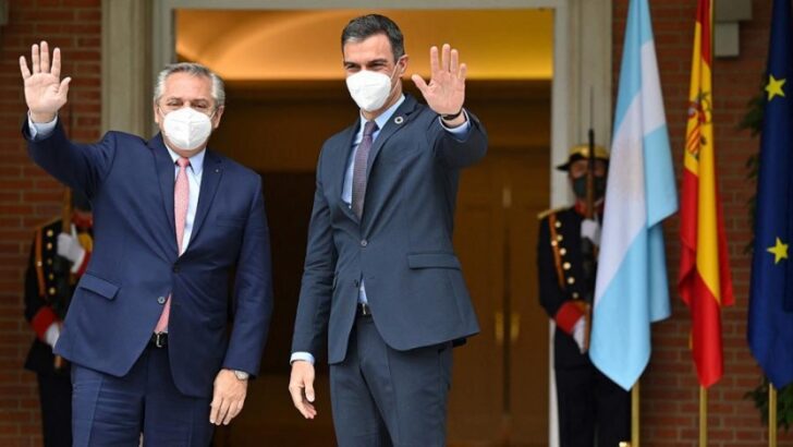 En España, Alberto invitó al primer ministro a visitar Argentina y “consolidar un acuerdo estratégico”