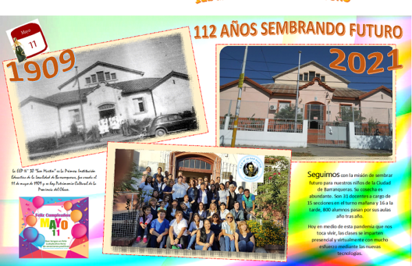 La Escuela 30 de Barranqueras, patrimonio histórico y cultural de Chaco, se prepara para su 112 aniversario
