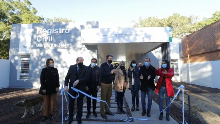 Margarita Belén: inauguraron el nuevo edificio del Registro Civil
