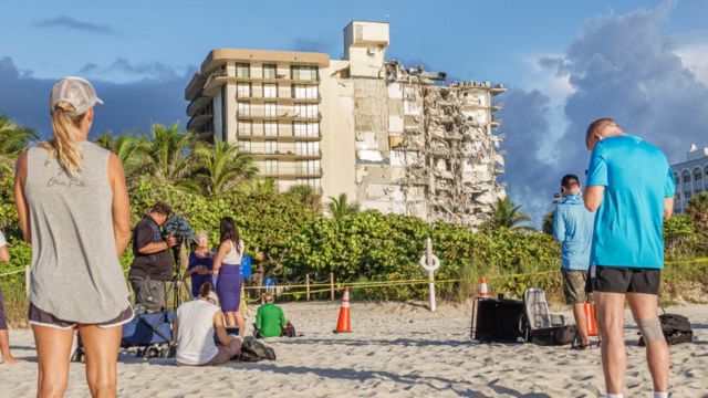Derrumbe en Miami: hallan otros cuatro cuerpos y ya son nueve los fallecidos 2