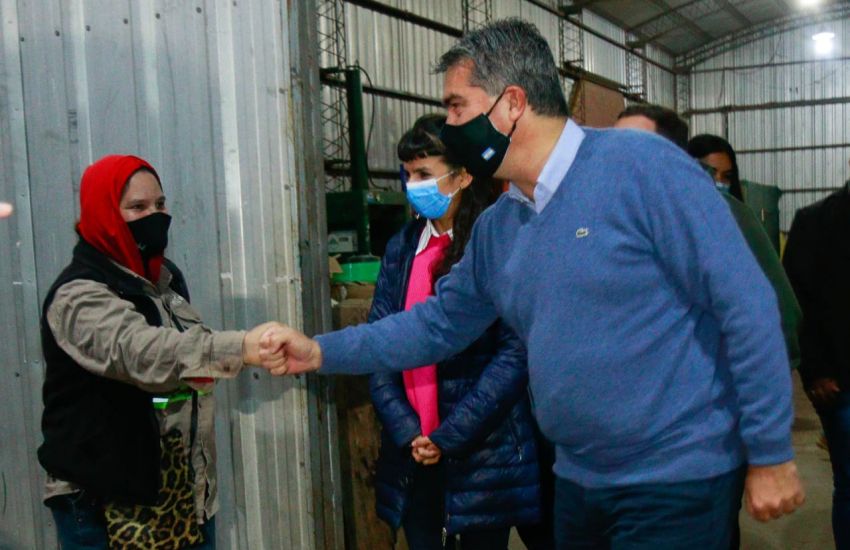 En Charata, Capitanich entregó equipamiento para la planta de residuos sólidos urbanos 1