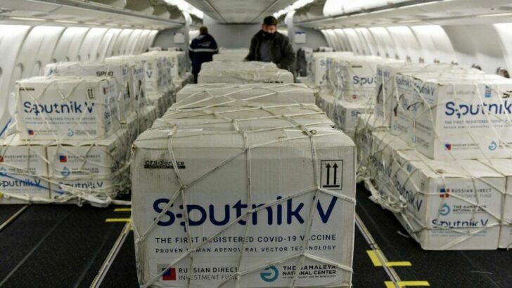 Llegan al país más de 709 mil dosis de componente 1 y 2 de Sputnik V