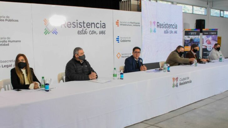 Resistencia: Gustavo Martínez presentó el programa de blanqueo de habilitaciones comerciales y el censo de comercios