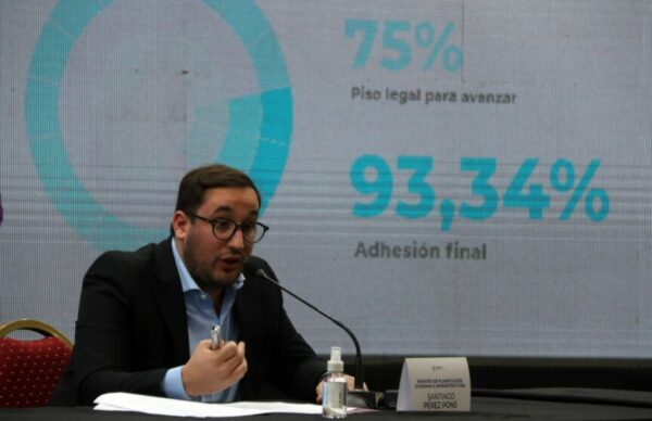 Santiago Pérez Pons: “Nos sacamos una mochila muy pesada, ahora abrimos el período de recuperación económica”