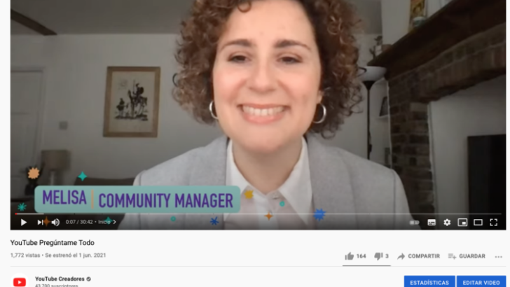 Una graduada de la Unne es community manager de youtube en español