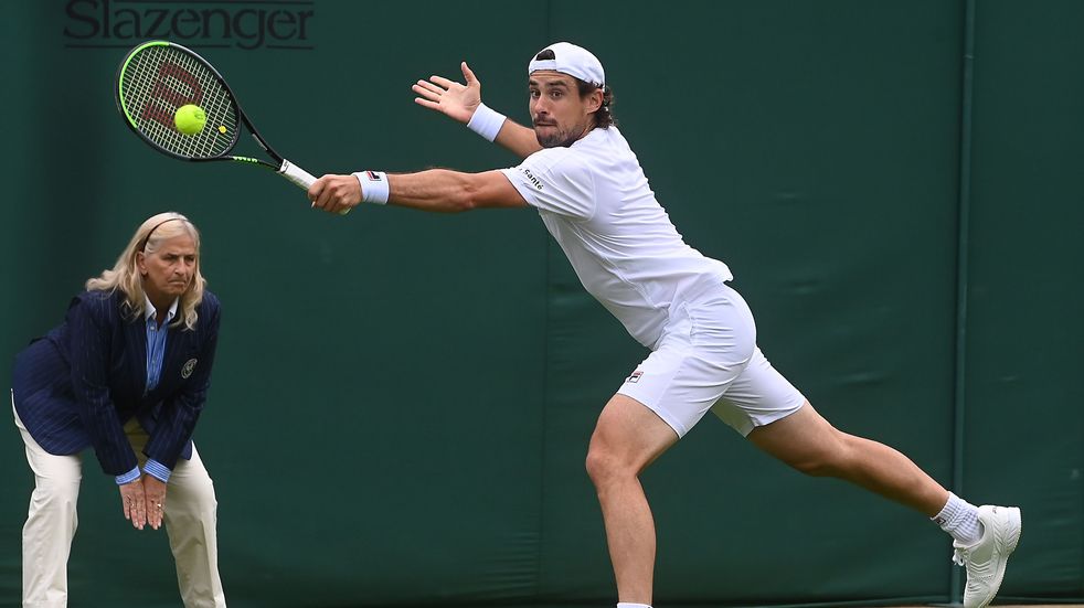 Wimbledon: Guido Pella eliminado en primera ronda 1