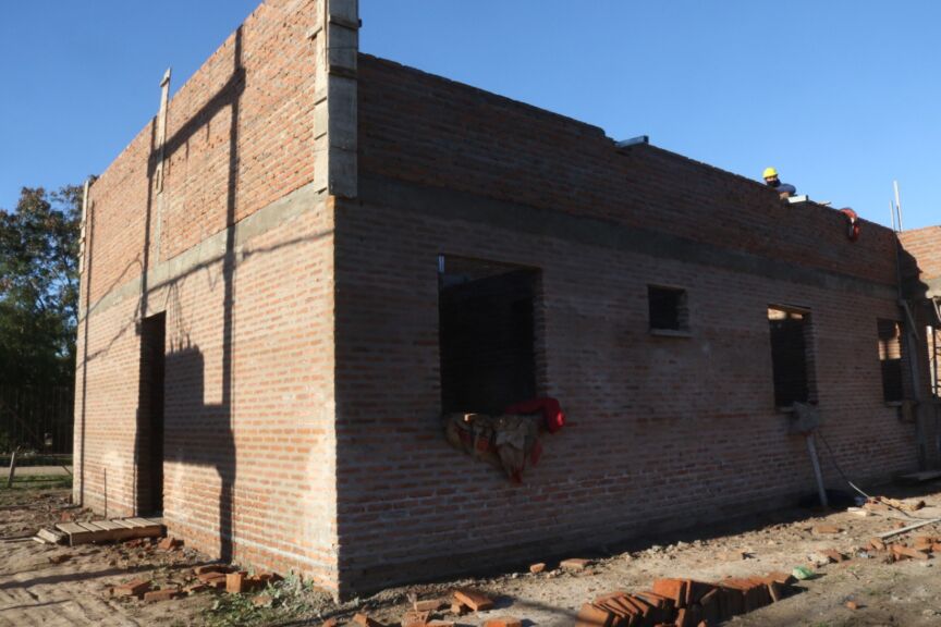 Barranqueras: el gobierno ejecuta la refacción integral del centro de salud del barrio "Los Milagros" 1