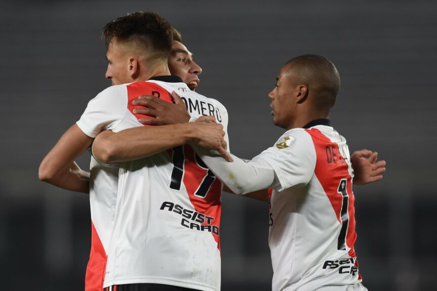 Copa Libertadores: aguerrido empate entre River y Argentinos Juniors