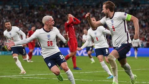 Eurocopa: Inglaterra derroto a Dinamarca y se metió por primera vez en la final 2